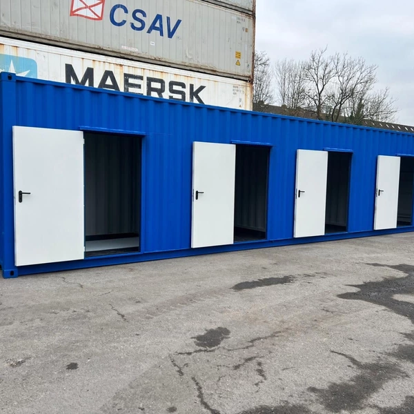 Self Storage Lagercontainer 40 Fuß Selfstorage Lagerzelle Self Storage Lagercontainer 40 Fuß Selfstorage Lagerzelle